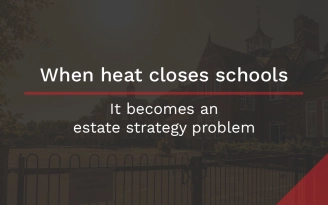 When Heat Closes Schools