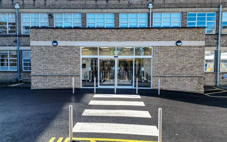 Secure Reception Entrance