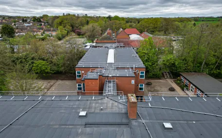 Completed Flat Roof