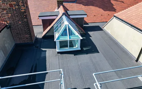 Lantern Rooflight & Flat Roof