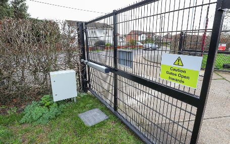 Automated Gates With Integrated Access Control