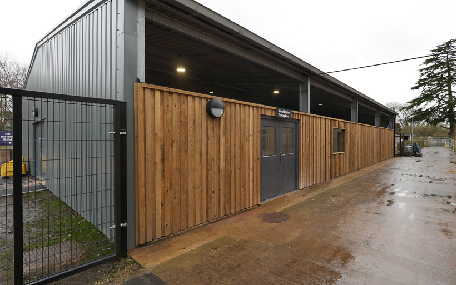 Sheltered Animal Training Area - External View