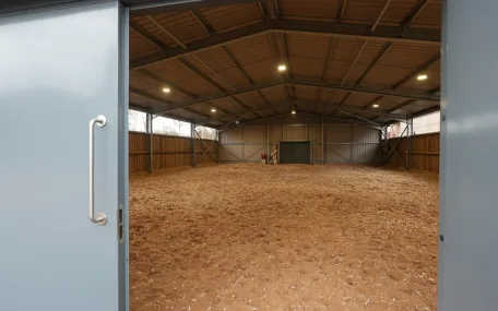Sheltered Animal Training Area - Internal View