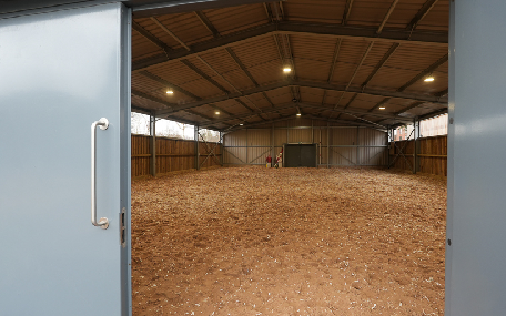 Sheltered Animal Training Area - Internal View