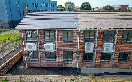 Teaching Block Extension - Rear Elevation