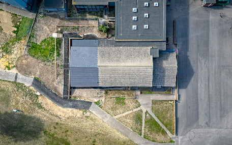 Teaching Block Extension - Arial View