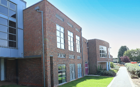 Gymnasium Block Extension - External View