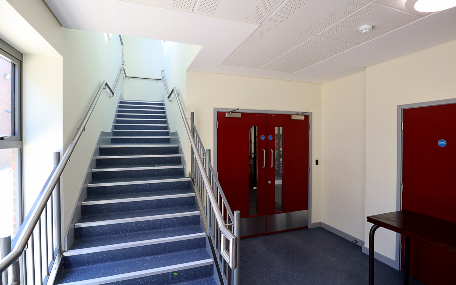 Gymnasium Entrance & Stairway
