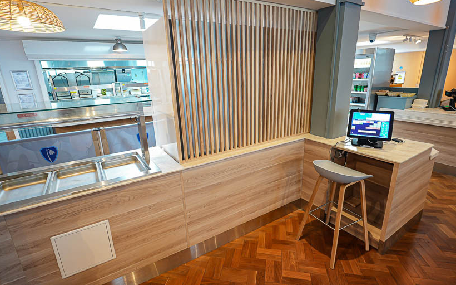 Remodelled Servery & Pay Station