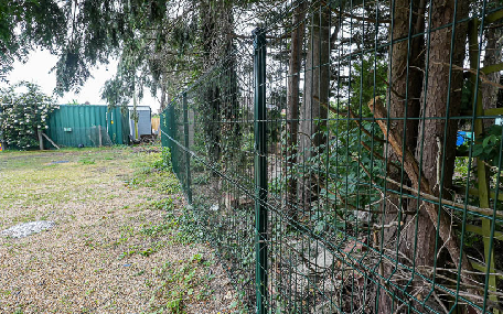 Perimeter Security Fence Detail