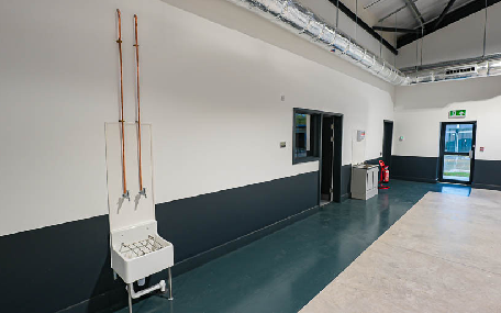 Workshop Utility Sink & Service Area