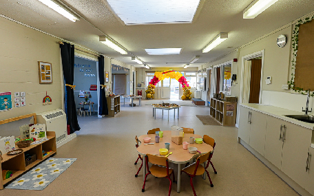 Expanded Nursery Teaching Space